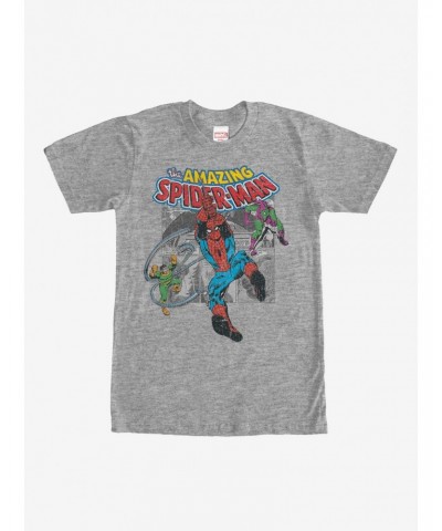 Marvel Amazing Spider-Man Battles Evil T-Shirt $6.88 T-Shirts