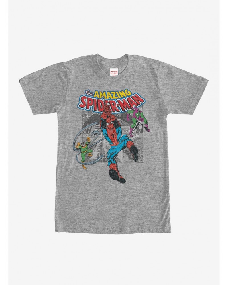 Marvel Amazing Spider-Man Battles Evil T-Shirt $6.88 T-Shirts