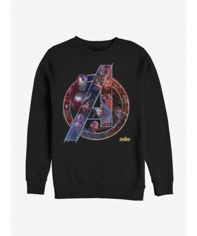 Marvel Avengers: Infinity War Team Neon Sweatshirt $12.10 Sweatshirts