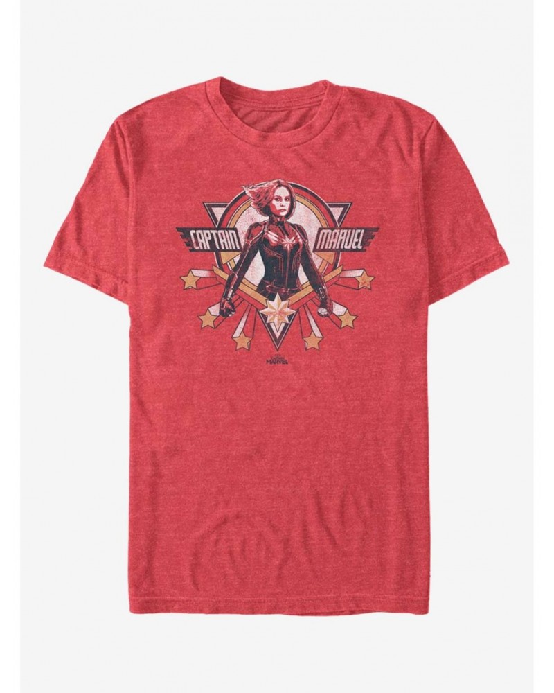 Marvel Captain Marvel American Captain 2 LOGO T-Shirt $6.50 T-Shirts