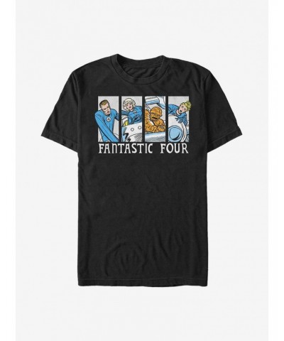 Marvel Fantastic Four Fantastic Comic T-Shirt $9.37 T-Shirts