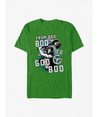 Marvel Thor: Love and Thunder From Dad Bod To God Bod T-Shirt $8.99 T-Shirts