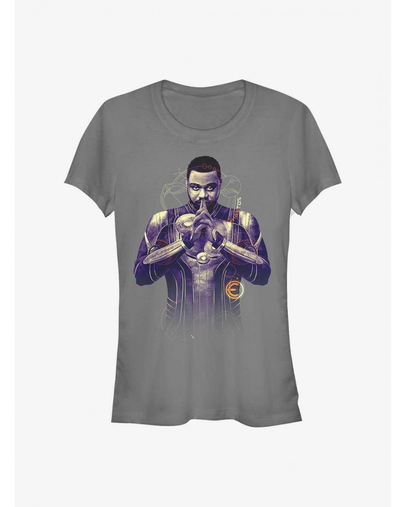 Marvel Eternals Phastos Purple Girls T-Shirt $6.77 T-Shirts