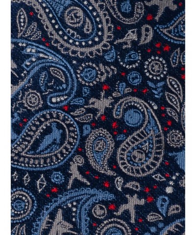 Marvel Avengers Blue Multi Paisley Men's Tie $21.73 Ties