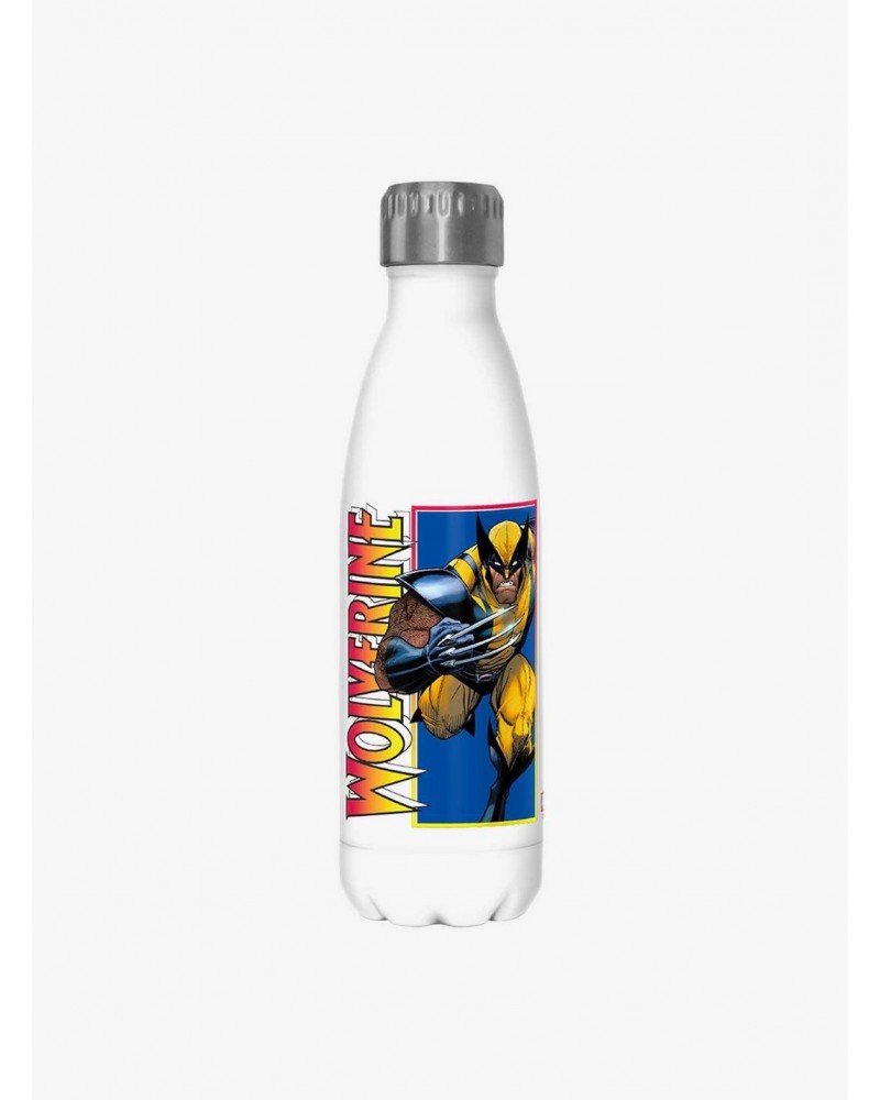 Marvel Classic Wolverine Stainless Steel Water Bottle $6.77 Water Bottles