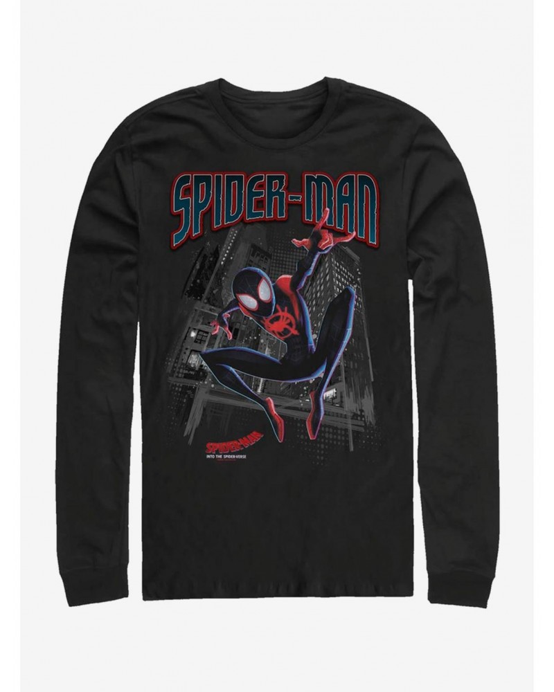 Marvel Spider-Man Tower Hero Long-Sleeve T-Shirt $9.48 T-Shirts