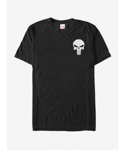 Marvel The Punisher Classic Skull Symbol T-Shirt $7.27 T-Shirts