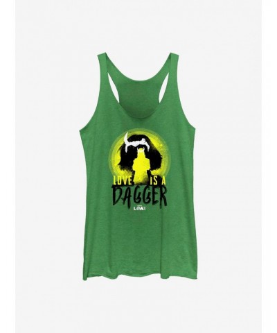 Marvel Loki Love Is A Dagger Girls Tank $7.25 Tanks