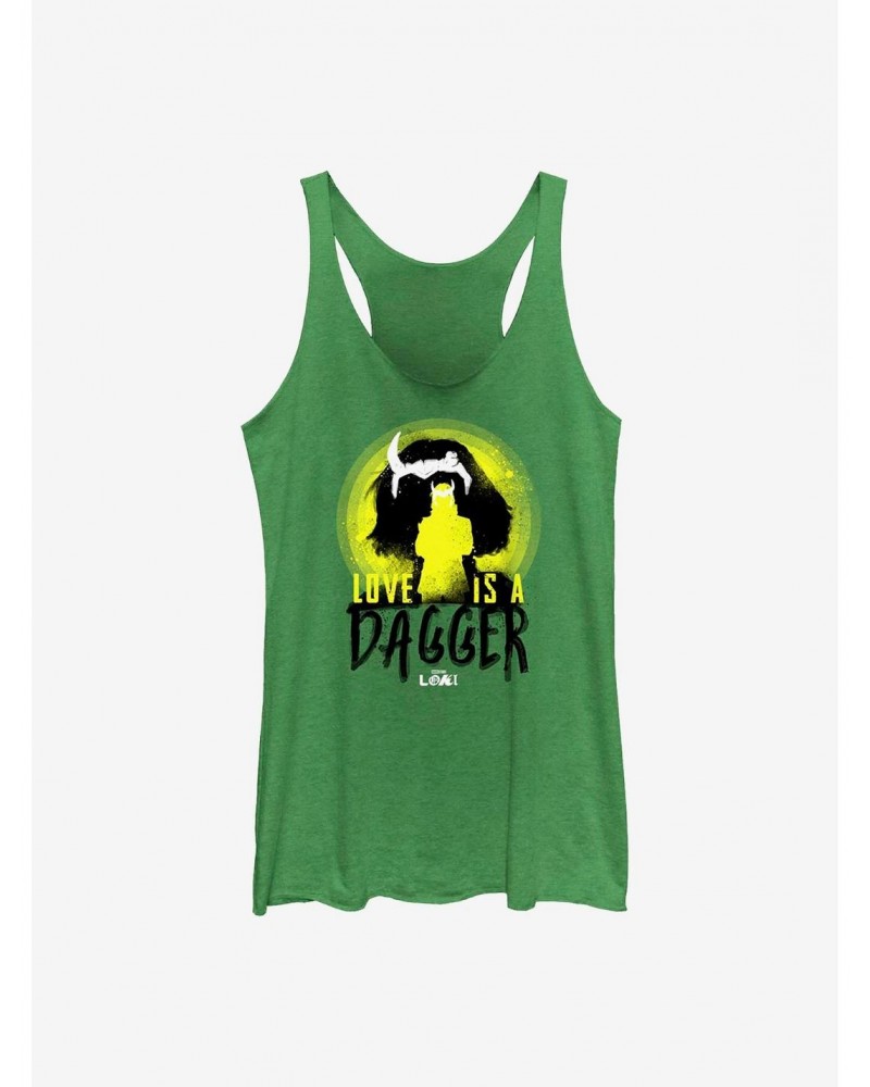 Marvel Loki Love Is A Dagger Girls Tank $7.25 Tanks