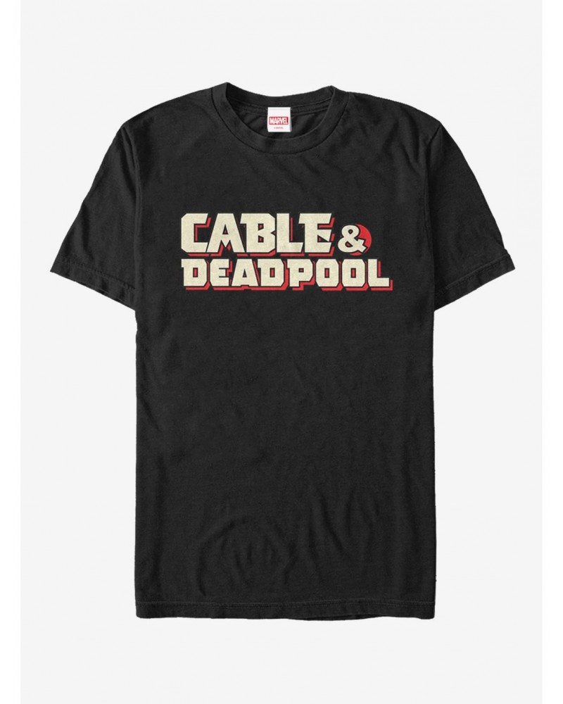 Marvel Deadpool Cable & Deadpool T-Shirt $5.93 T-Shirts